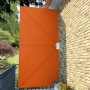 Toldo lateral plegable terraza color terracota 400x200 cm en Sombrillas | Comprar online en Foru.es