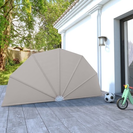 Toldo lateral plegable terraza color crema 160 cm en Sombrillas | Comprar online en Foru.es