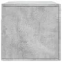 Armario de pared madera ingeniería gris hormigón 80x36,5x35 cm de vidaXL, Taquillas y armarios de almacenamiento - Ref: Foro2...