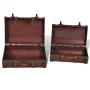 Baúl cofre de madera vintage marrón 2 unidades de vidaXL, Baúles de almacenamiento - Ref: Foro24-240575, Precio: 87,97 €, Des...