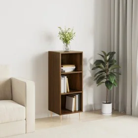 Aparador de madera de ingeniería marrón roble 34,5x32,5x90 cm de vidaXL, Aparadores - Ref: Foro24-828723, Precio: 46,09 €, De...