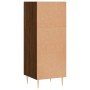 Aparador de madera de ingeniería marrón roble 34,5x32,5x90 cm de vidaXL, Aparadores - Ref: Foro24-828723, Precio: 46,66 €, De...