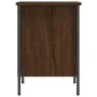 Zapatero madera de ingeniería marrón roble 38x35x50 cm de vidaXL, Zapateros y organizadores de calzado - Ref: Foro24-831832, ...
