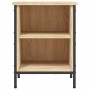 Zapatero madera de ingeniería roble Sonoma 38x35x50 cm de vidaXL, Zapateros y organizadores de calzado - Ref: Foro24-831829, ...