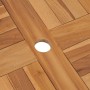 Mesa de jardín plegable madera de teca maciza 85x76 cm en Mesas de jardín | Comprar online en Foru.es