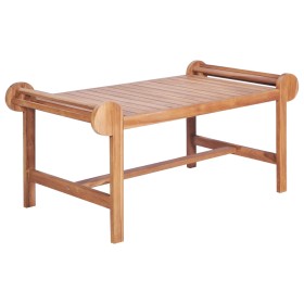 Mesa de centro de teca maciza 100x50x45 cm en Mesas de centro | Comprar online en Foru.es