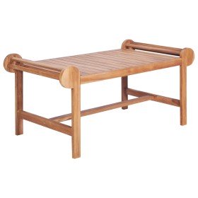 Mesa de centro de teca maciza 100x50x45 cm en Mesas de centro | Comprar online en Foru.es