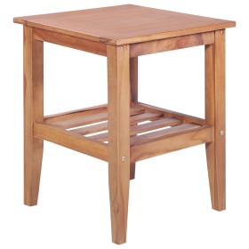Mesa de centro madera maciza de teca 40x40x50 cm en Mesas de centro | Comprar online en Foru.es