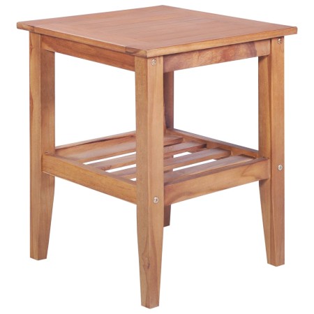 Mesa de centro madera maciza de teca 40x40x50 cm en Mesas de centro | Comprar online en Foru.es