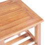 Mesa de centro madera maciza de teca 40x40x50 cm en Mesas de centro | Comprar online en Foru.es