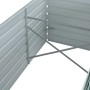 Arriate de jardín de acero galvanizado verde 240x80x77 cm en Macetas y jardineras | Comprar online en Foru.es