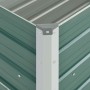 Arriate de jardín de acero galvanizado verde 100x40x45 cm en Macetas y jardineras | Comprar online en Foru.es