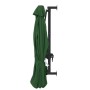 Sombrilla de pared con barra de metal verde 300 cm en Sombrillas | Comprar online en Foru.es