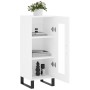 Aparador madera de ingeniería blanco 34,5x34x90 cm de vidaXL, Aparadores - Ref: Foro24-828820, Precio: 48,42 €, Descuento: %