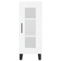 Aparador madera de ingeniería blanco 34,5x34x90 cm de vidaXL, Aparadores - Ref: Foro24-828820, Precio: 48,42 €, Descuento: %