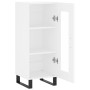 Aparador madera de ingeniería blanco 34,5x34x90 cm de vidaXL, Aparadores - Ref: Foro24-828820, Precio: 48,42 €, Descuento: %