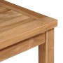 Mesa de jardín de madera maciza de teca 80x80x77 cm en Mesas de jardín | Comprar online en Foru.es