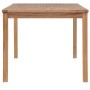 Mesa de jardín de madera maciza de teca 150x90x77 cm en Mesas de jardín | Comprar online en Foru.es