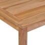 Mesa de jardín de madera maciza de teca 200x100x77 cm en Mesas de jardín | Comprar online en Foru.es