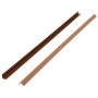 Molduras angulares 5 uds WPC marrón claro 170 cm en Materiales de construcción | Comprar online en Foru.es