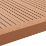 Molduras angulares 5 uds WPC marrón claro 170 cm en Materiales de construcción | Comprar online en Foru.es