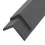 Molduras angulares 5 uds WPC gris 170 cm en Materiales de construcción | Comprar online en Foru.es
