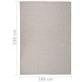 Alfombra de exterior de tejido plano gris taupe 140x200 cm de vidaXL, Alfombras - Ref: Foro24-340783, Precio: 69,93 €, Descue...
