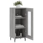 Aparador madera de ingeniería gris Sonoma 34,5x34x90 cm de vidaXL, Aparadores - Ref: Foro24-828818, Precio: 62,62 €, Descuent...