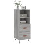 Aparador madera de ingeniería gris Sonoma 34,5x34x90 cm de vidaXL, Aparadores - Ref: Foro24-828642, Precio: 54,12 €, Descuent...