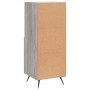 Aparador madera de ingeniería gris Sonoma 34,5x34x90 cm de vidaXL, Aparadores - Ref: Foro24-828642, Precio: 54,12 €, Descuent...