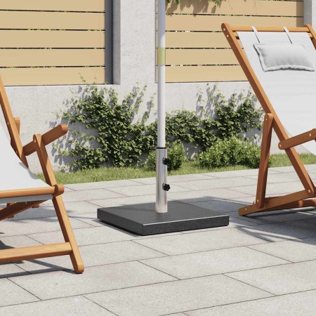 Base de sombrilla cuadrada de granito negro 28,5 kg en Bases para sombrillas | Comprar online en Foru.es