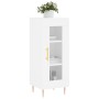 Aparador madera de ingeniería blanco 34,5x34x90 cm de vidaXL, Aparadores - Ref: Foro24-828780, Precio: 58,50 €, Descuento: %