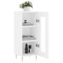 Engineered wood white sideboard 34.5x34x90 cm by vidaXL, Sideboards - Ref: Foro24-828780, Price: 57,78 €, Discount: %