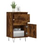 Aparadores 2 uds madera de ingeniería roble ahumado 40x35x70 cm de vidaXL, Aparadores - Ref: Foro24-831159, Precio: 62,76 €, ...
