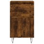 Aparadores 2 uds madera de ingeniería roble ahumado 40x35x70 cm de vidaXL, Aparadores - Ref: Foro24-831159, Precio: 62,76 €, ...