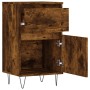 Aparadores 2 uds madera de ingeniería roble ahumado 40x35x70 cm de vidaXL, Aparadores - Ref: Foro24-831159, Precio: 62,76 €, ...