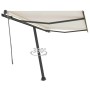 Toldo de pie automático crema 300x250 cm en Toldos | Comprar online en Foru.es