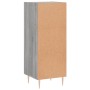 Aparador madera de ingeniería gris Sonoma 34,5x34x90 cm de vidaXL, Aparadores - Ref: Foro24-828786, Precio: 58,41 €, Descuent...