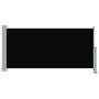 Toldo lateral retráctil para patio 120x300 cm negro en Sombrillas | Comprar online en Foru.es