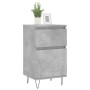 Aparador madera de ingeniería gris hormigón 40x35x70 cm de vidaXL, Aparadores - Ref: Foro24-831156, Precio: 49,20 €, Descuent...