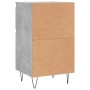 Aparador madera de ingeniería gris hormigón 40x35x70 cm de vidaXL, Aparadores - Ref: Foro24-831156, Precio: 49,20 €, Descuent...