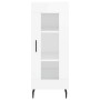 Aparador de madera contrachapada blanco brillante 34,5x34x90 cm de vidaXL, Aparadores - Ref: Foro24-828814, Precio: 67,03 €, ...