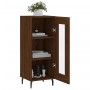 Aparador madera de ingeniería marrón roble 34,5x34x90 cm de vidaXL, Aparadores - Ref: Foro24-828819, Precio: 62,98 €, Descuen...