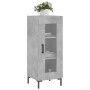 Aparador de madera contrachapada gris hormigón 34,5x34x90 cm de vidaXL, Aparadores - Ref: Foro24-828800, Precio: 60,49 €, Des...