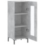 Aparador de madera contrachapada gris hormigón 34,5x34x90 cm de vidaXL, Aparadores - Ref: Foro24-828800, Precio: 60,49 €, Des...
