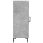 Aparador de madera contrachapada gris hormigón 34,5x34x90 cm de vidaXL, Aparadores - Ref: Foro24-828800, Precio: 60,49 €, Des...