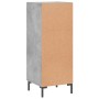 Aparador de madera contrachapada gris hormigón 34,5x34x90 cm de vidaXL, Aparadores - Ref: Foro24-828800, Precio: 60,49 €, Des...