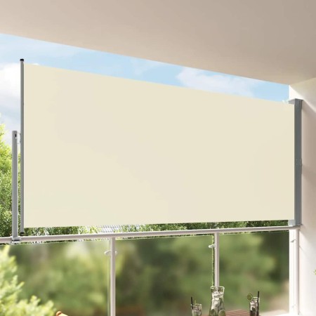Toldo lateral retráctil para patio 160x300 cm crema en Sombrillas | Comprar online en Foru.es