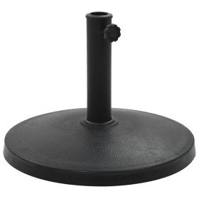 Base de sombrilla redonda de poliresina negra 10 kg en Bases para sombrillas | Comprar online en Foru.es
