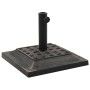 Base de sombrilla cuadrada de poliresina 12 kg bronce en Bases para sombrillas | Comprar online en Foru.es